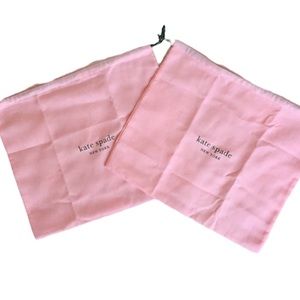 Kate Spade Pink Dust Bags Large
